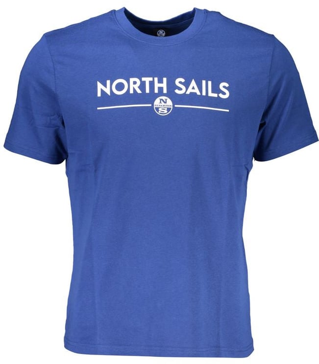 North Sails North Sails Blu Cotton Men T-Shirt