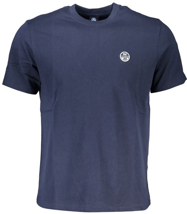 North Sails North Sails Blue Cotton Men T-Shirt
