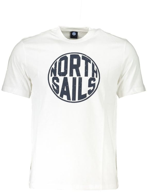 North Sails North Sails Bianco Cotton Men T-Shirt