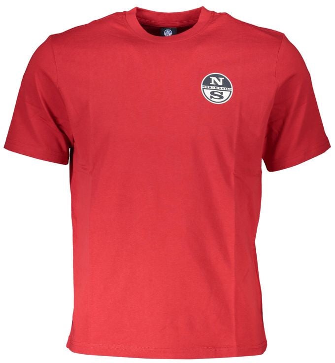 North Sails North Sails Rosso Cotton Men's T-Shirt