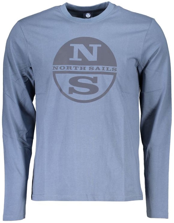 North Sails North Sails Blue Cotton Men T-Shirt