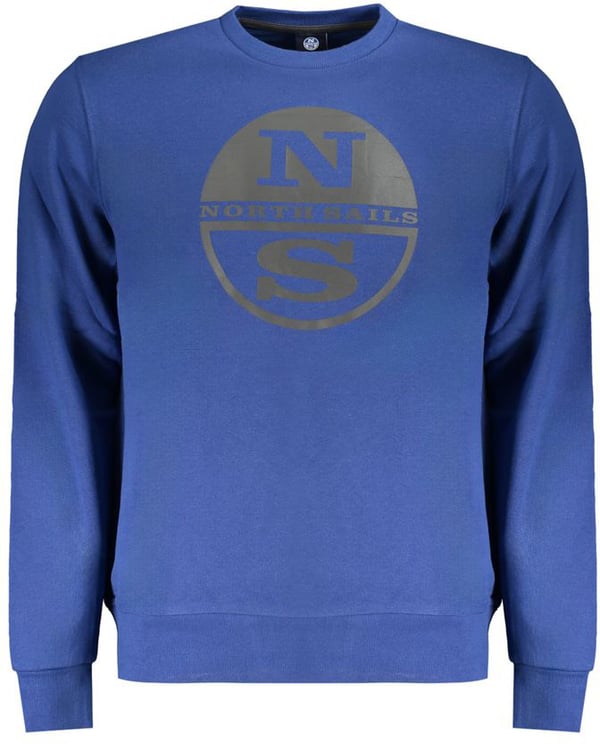 North Sails North Sails Blue Cotton Men Sweater