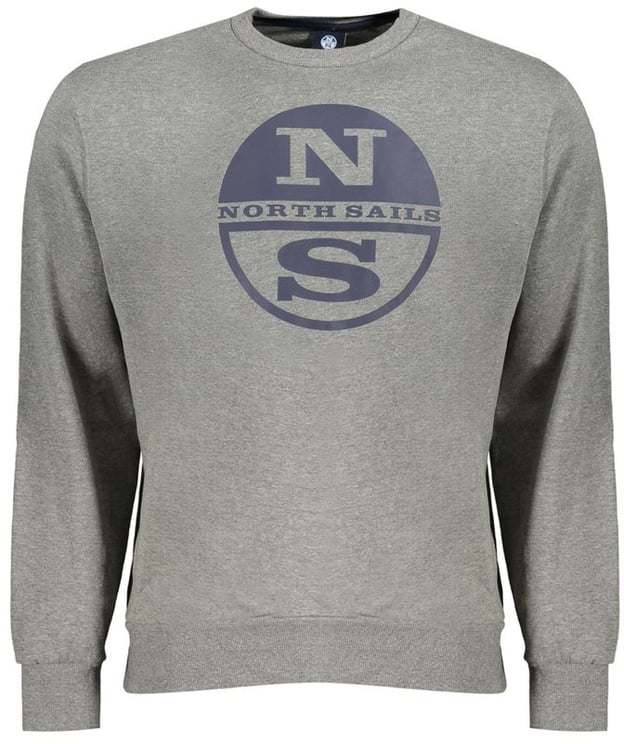 North Sails North Sails Grigio Cotton Men Sweatshirt
