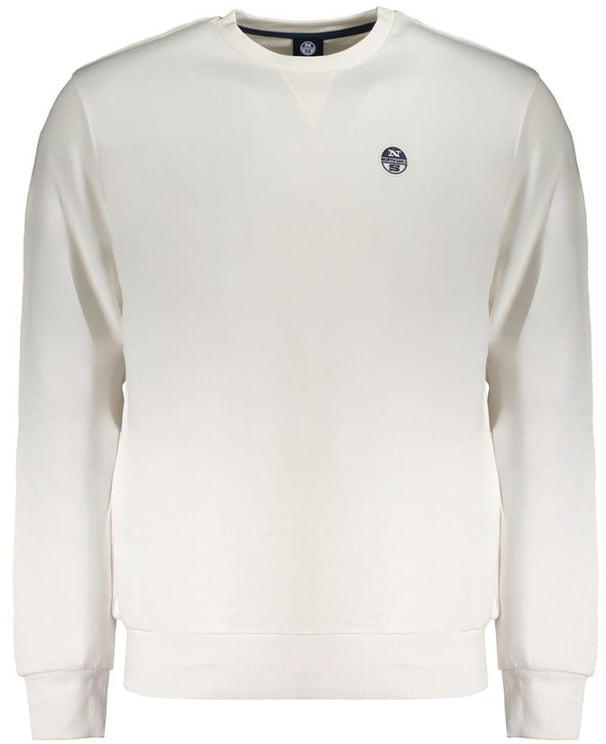 North Sails North Sails White Cotton Men Sweatshirt