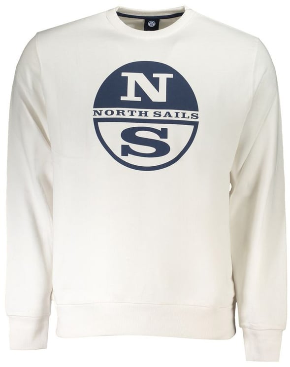 North Sails North Sails Bianco Cotton Men Sweatshirt
