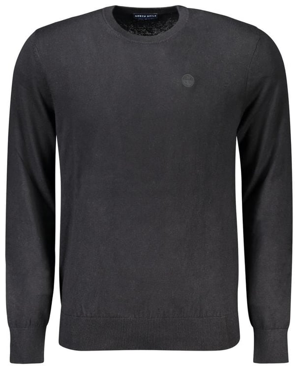 North Sails North Sails Black Cotton Men Sweater