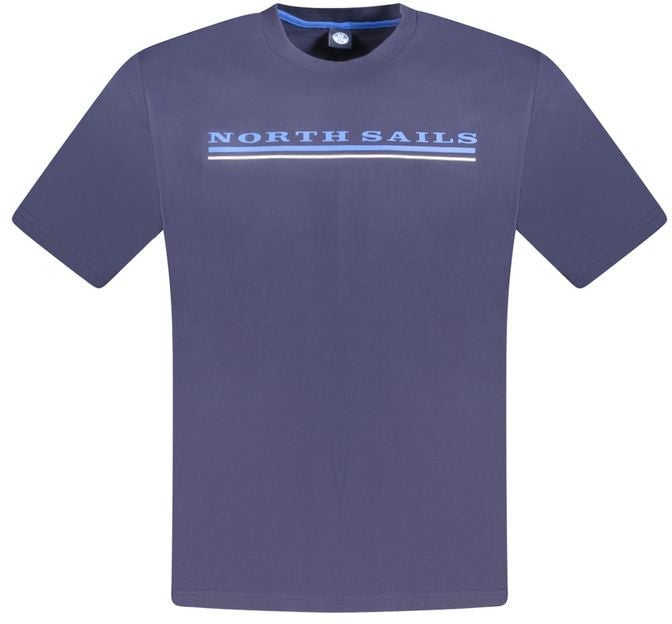 North Sails North Sails Blue Cotton Mens T-Shirt