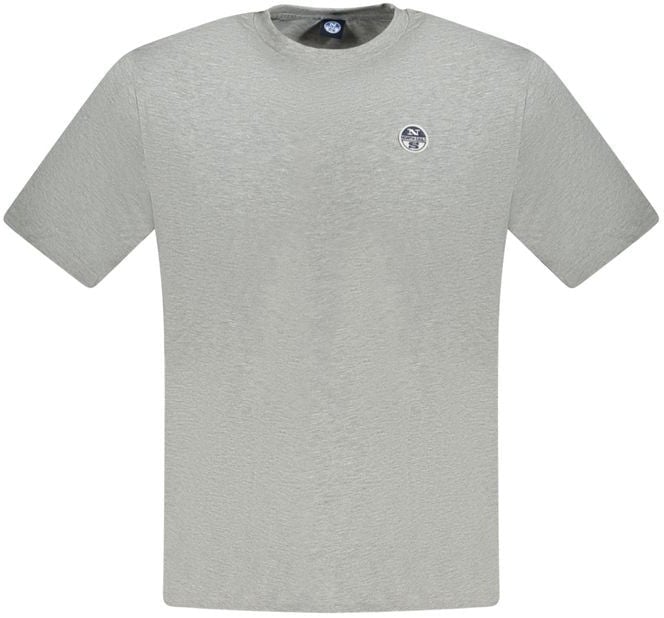 North Sails North Sails Grigio Cotton Men T-Shirt