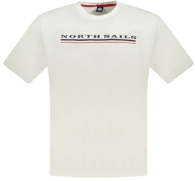 North Sails North Sails White Cotton Mens T-Shirt