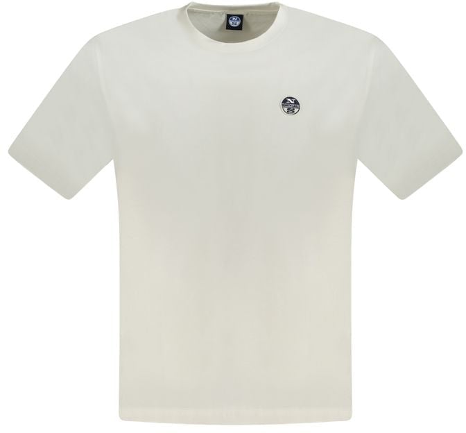 North Sails North Sails Bianco Cotton Men T-Shirt