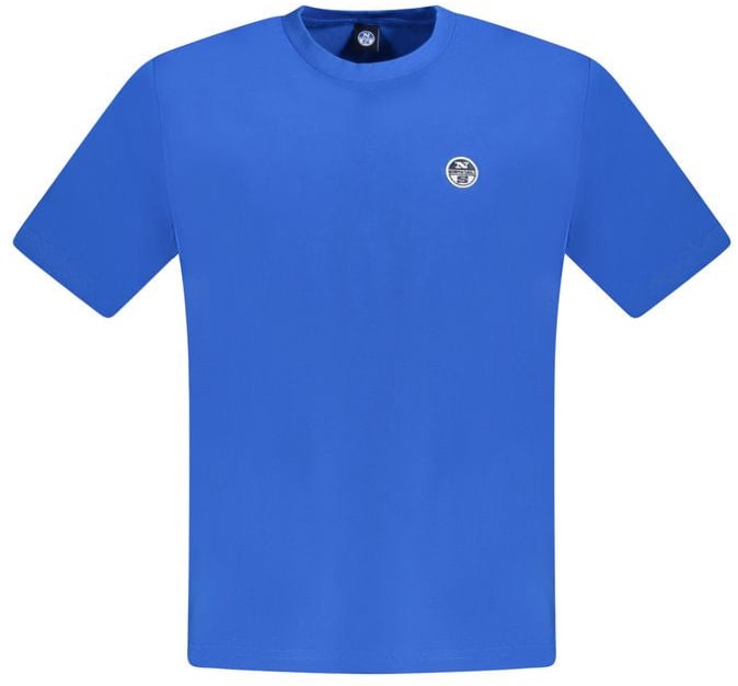 North Sails North Sails Blue Cotton Men's T-Shirt