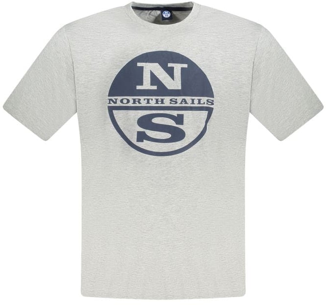 North Sails North Sails Grigio Cotton Men T-Shirt