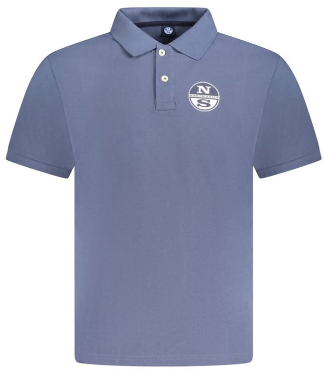 North Sails North Sails Blue Cotton Men Polo
