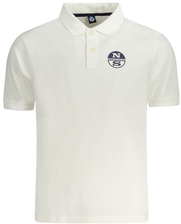 North Sails North Sails White Cotton Men Polo Shirt