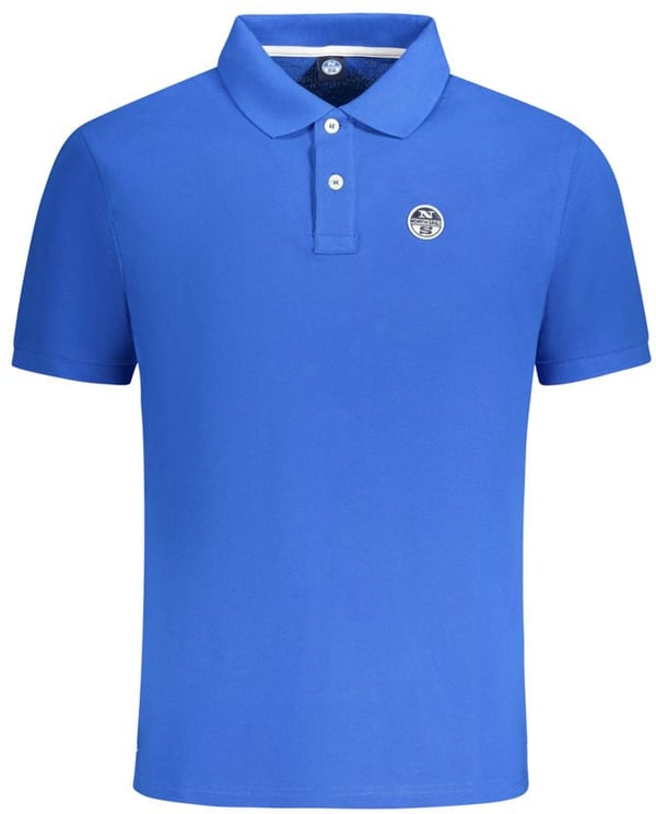 North Sails North Sails Blue Cotton Men's Polo Shirt