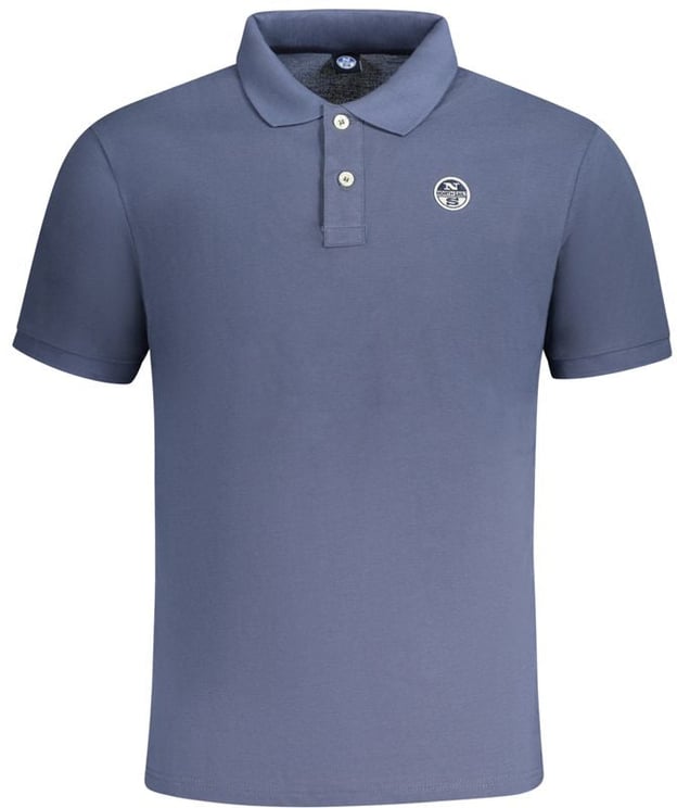 North Sails North Sails Blue Cotton Men Polo Shirt