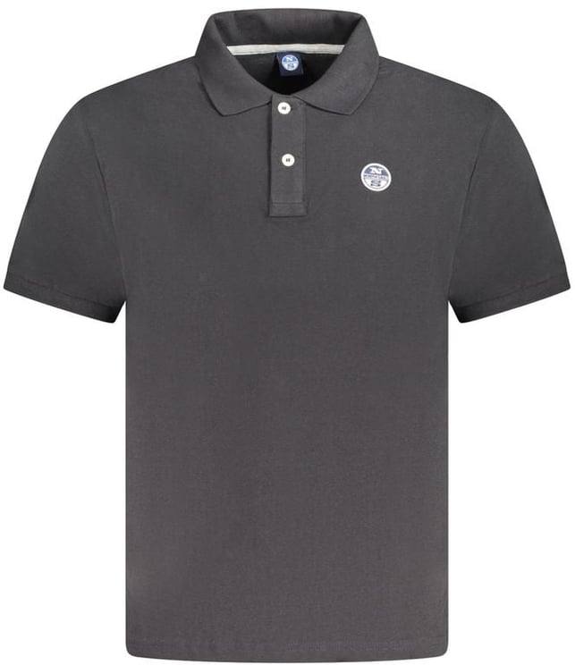 North Sails North Sails Black Cotton Mens Polo Shirt