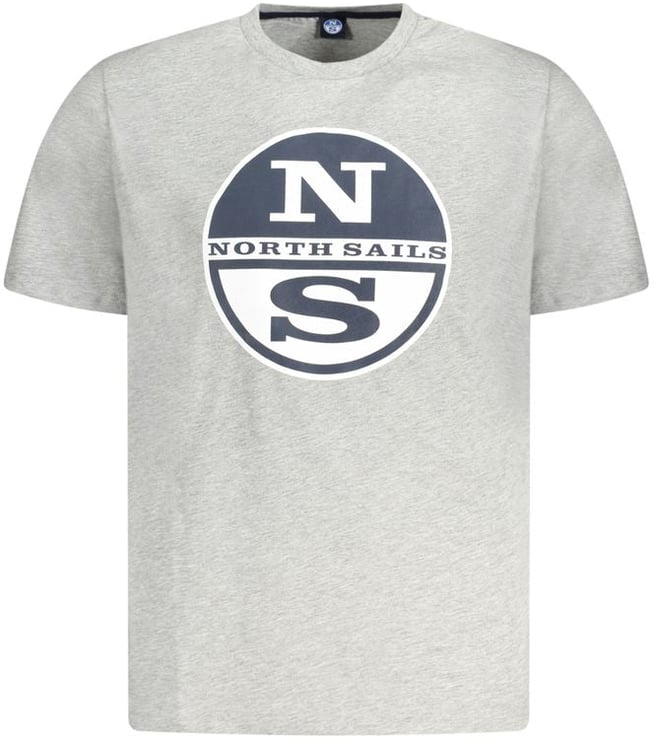 North Sails North Sails Grigio Cotton Mens T-Shirt