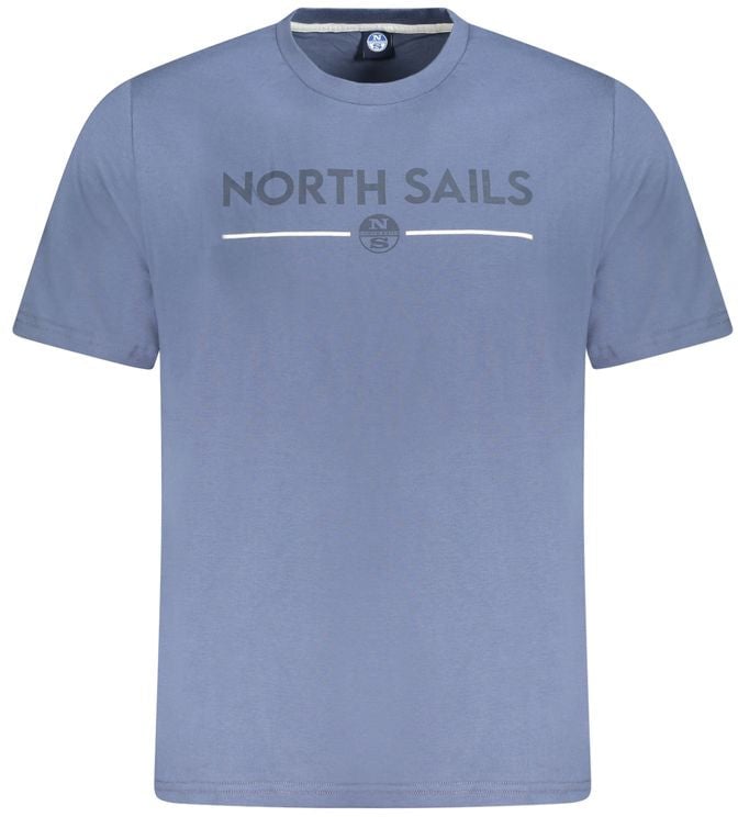 North Sails North Sails Blu Cotton Men T-Shirt