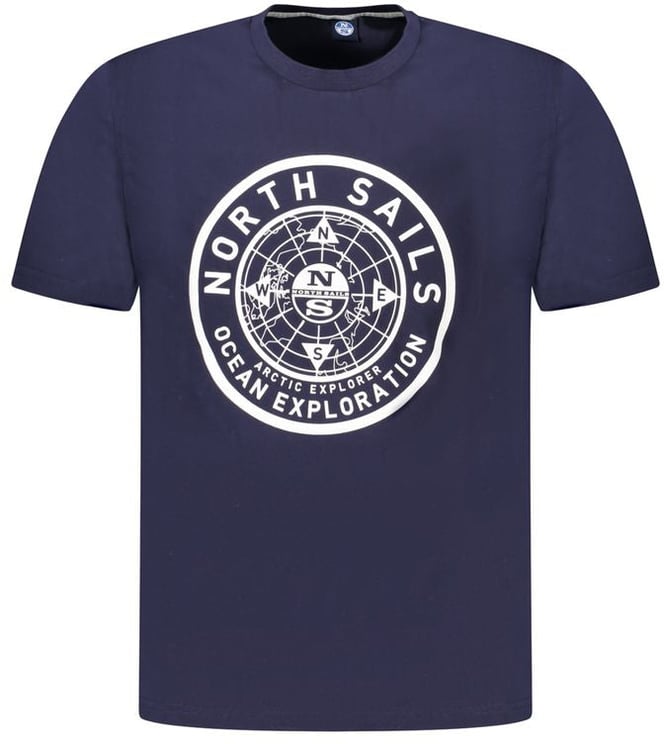 North Sails North Sails Blue Cotton Men's T-Shirt
