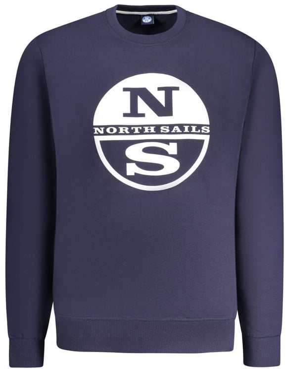 North Sails North Sails Blue Cotton Men Sweatshirt