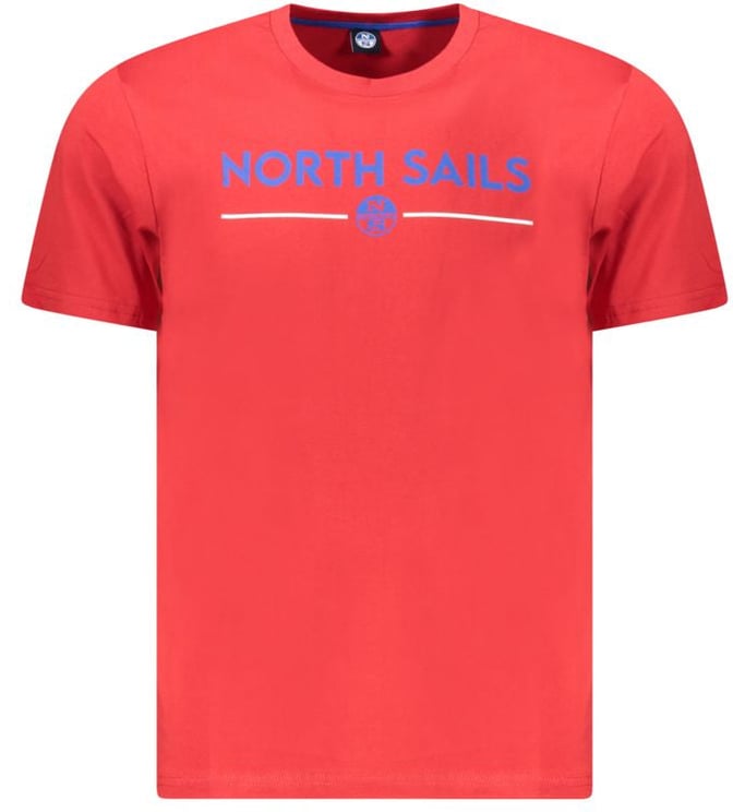 North Sails North Sails Red Cotton Men T-Shirt