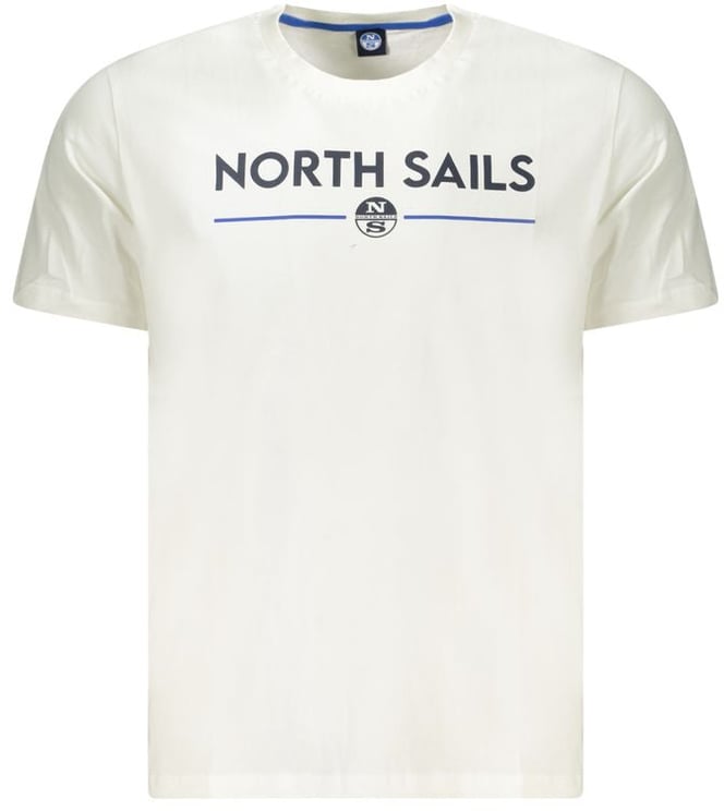 North Sails North Sails Bianco Cotton Men T-Shirt