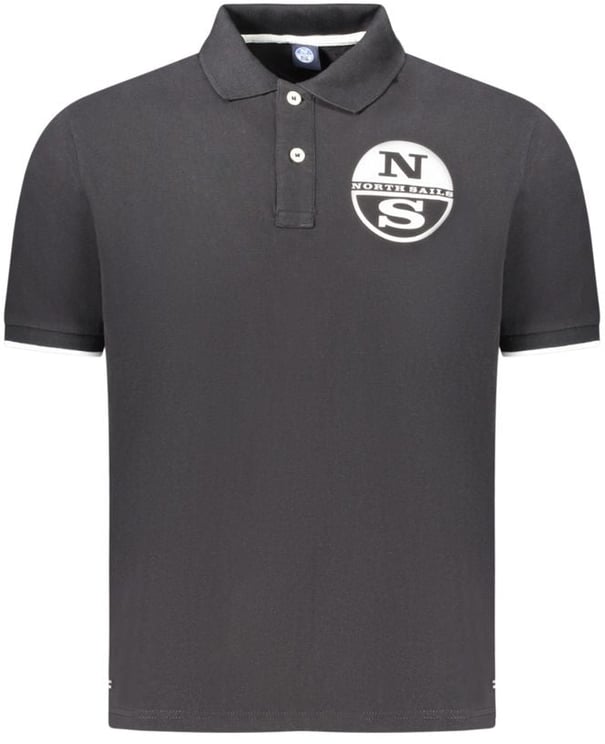 North Sails North Sails Black Cotton Men Polo