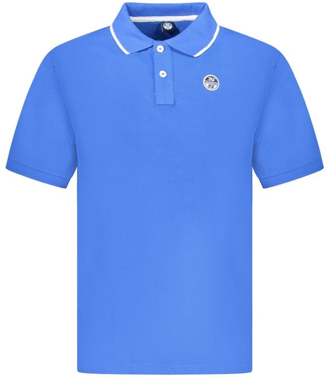 North Sails North Sails Blue Cotton Men Polo Shirt