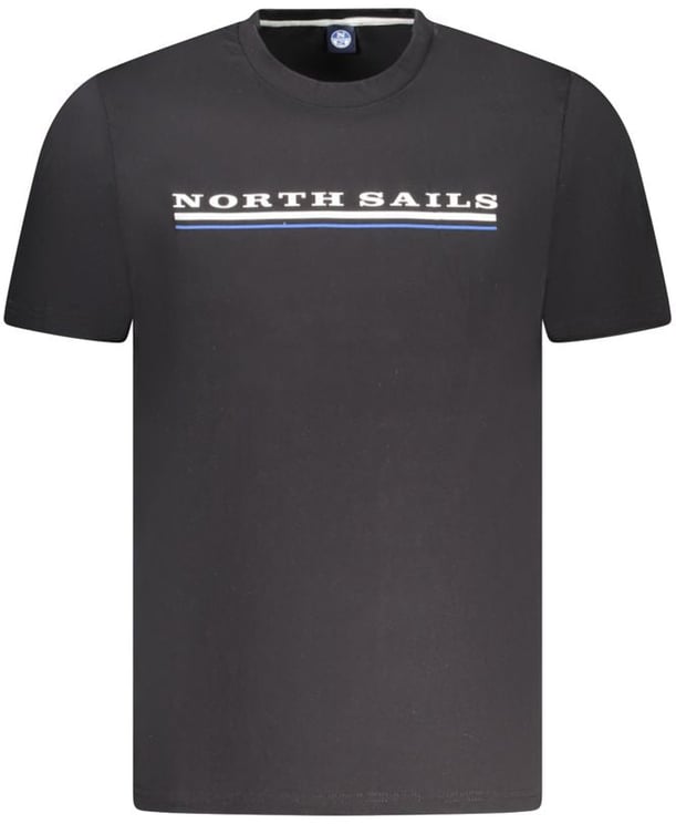 North Sails North Sails Black Cotton Men T-Shirt