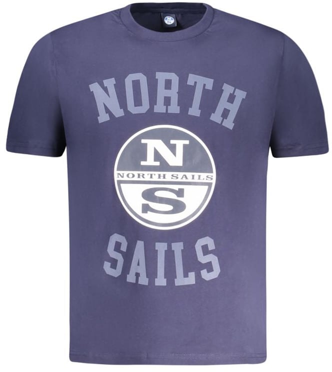 North Sails North Sails Blue Cotton Men's T-Shirt