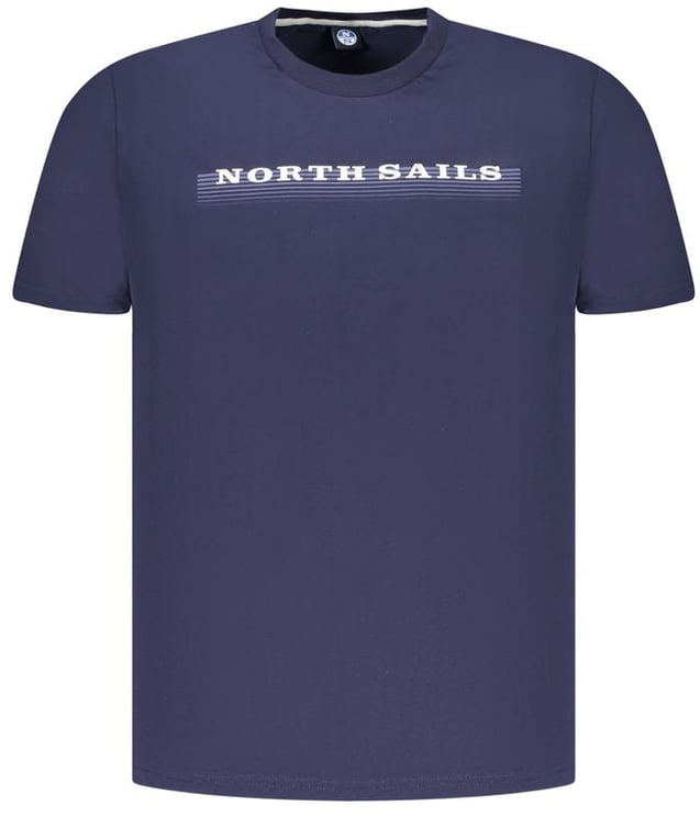 North Sails North Sails Blue Cotton Men's T-Shirt