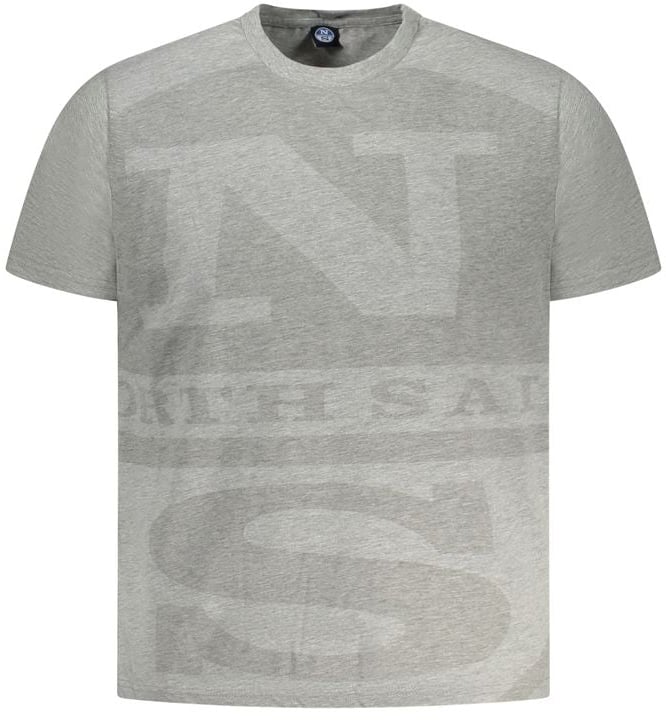 North Sails North Sails Grigio Cotton Mens T-Shirt