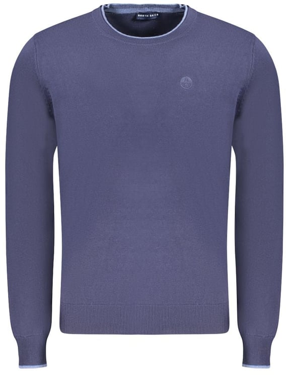 North Sails North Sails Blue Cotton Men's Sweater