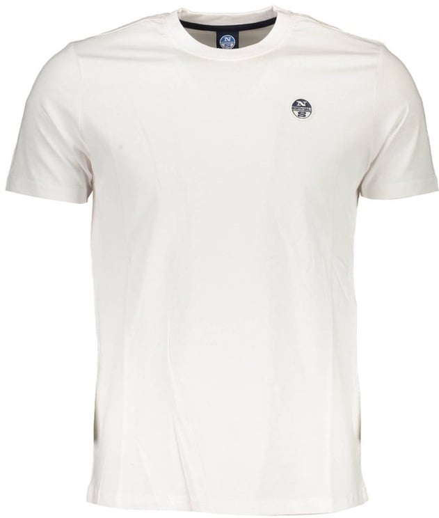 North Sails North Sails Bianco Cotton Men T-Shirt