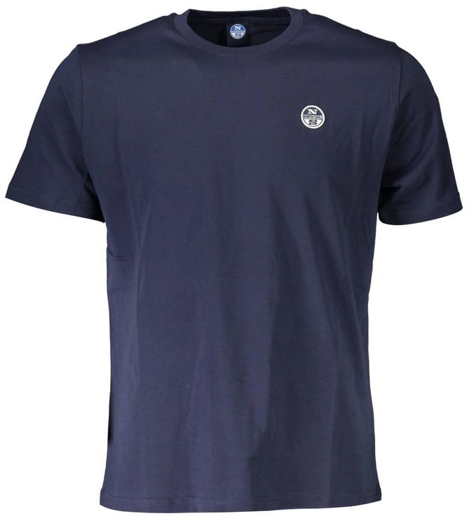 North Sails North Sails Blue Cotton Mens T-Shirt