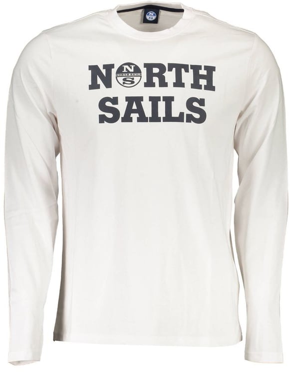 North Sails North Sails Bianco Cotton Men T-Shirt