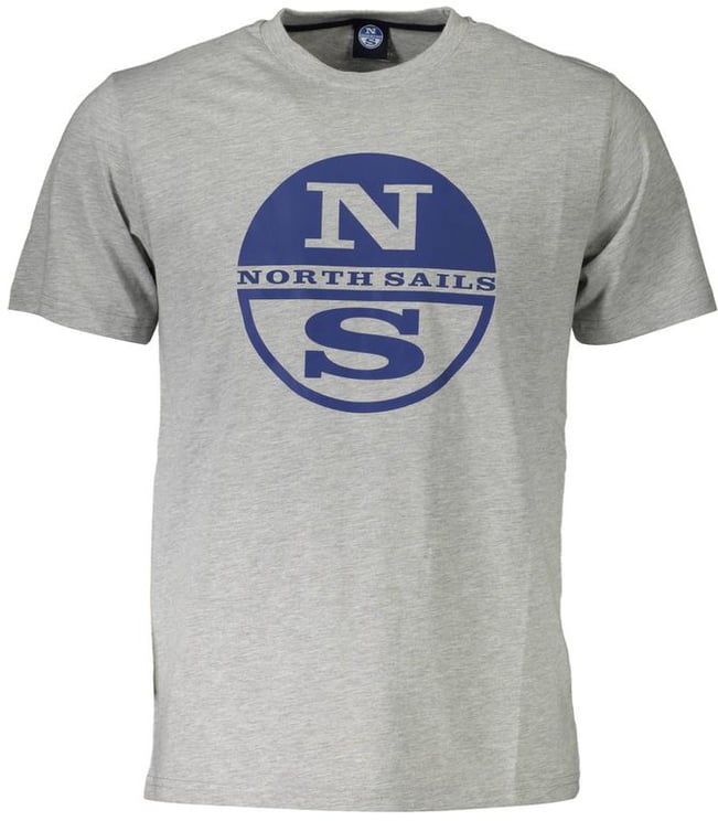 North Sails North Sails Grigio Cotton Mens T-Shirt