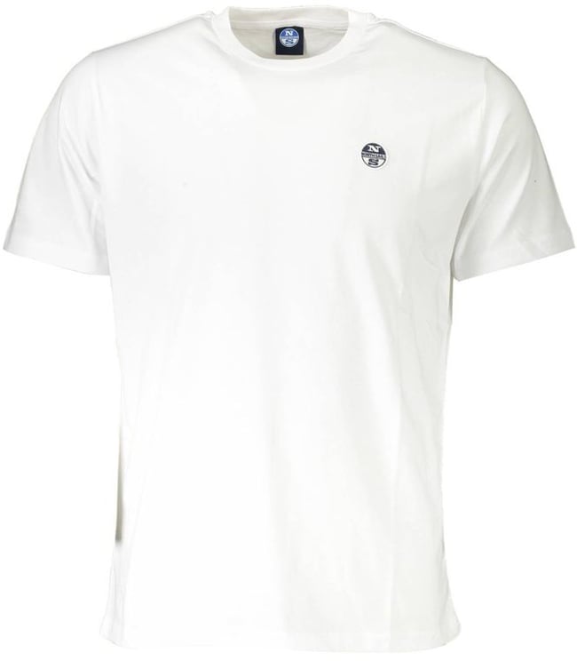 North Sails North Sails Bianco Cotton Mens T-Shirt