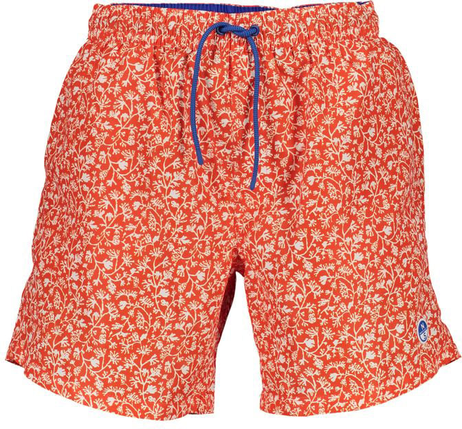 North Sails North Sails Red Polyester Men's Swim Boxer
