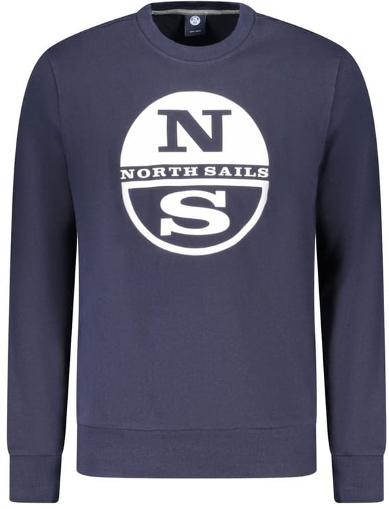 North Sails North Sails Blue Cotton Men's Sweatshirt