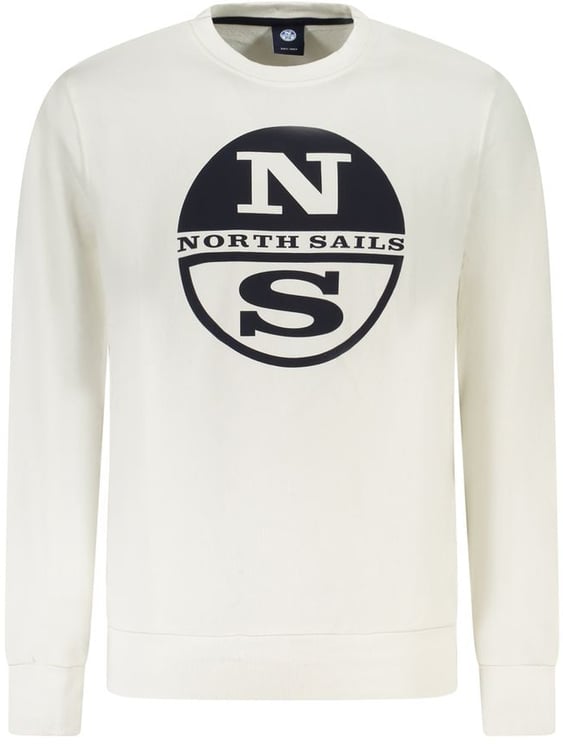 North Sails North Sails White Cotton Men's Sweatshirt
