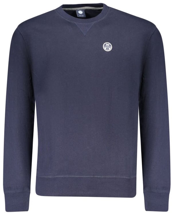 North Sails North Sails Blue Cotton Men's Sweatshirt