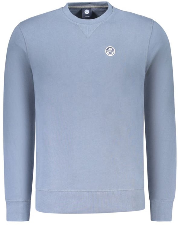 North Sails North Sails Blue Cotton Men Sweatshirt