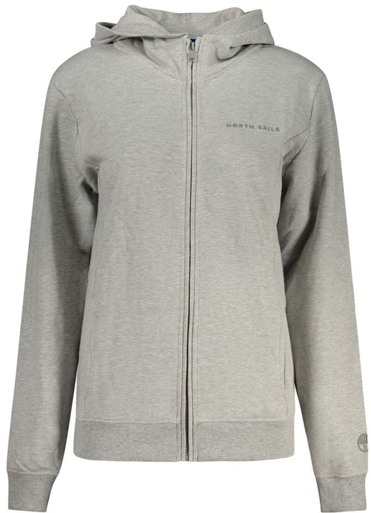 North Sails North Sails Grigio Cotton Women Hoodie
