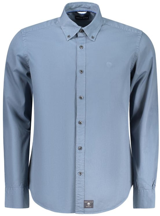 North Sails North Sails Blue Cotton Men Shirt