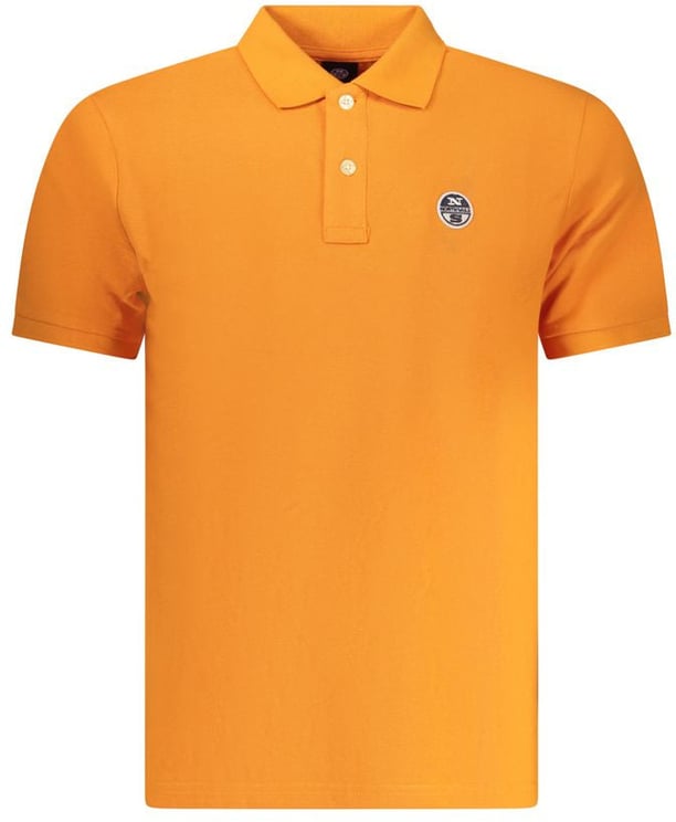North Sails North Sails Arancione Cotton Men Polo