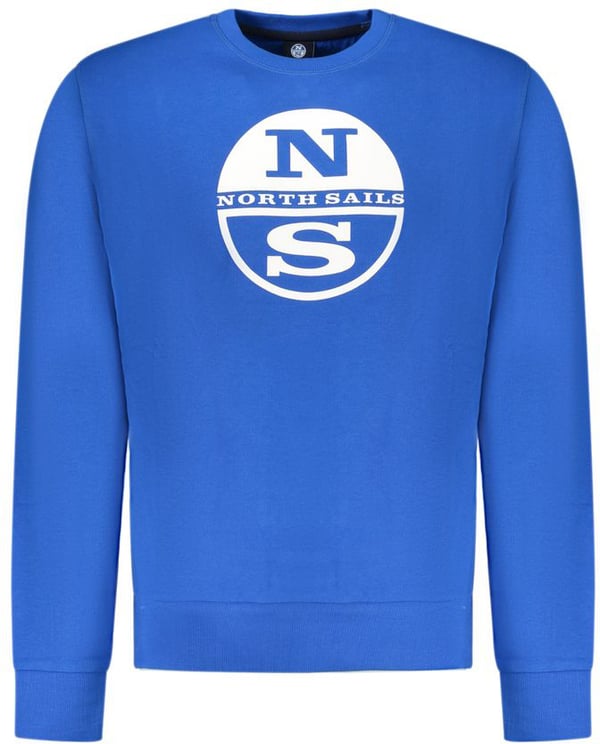 North Sails North Sails Blue Cotton Men Sweatshirt