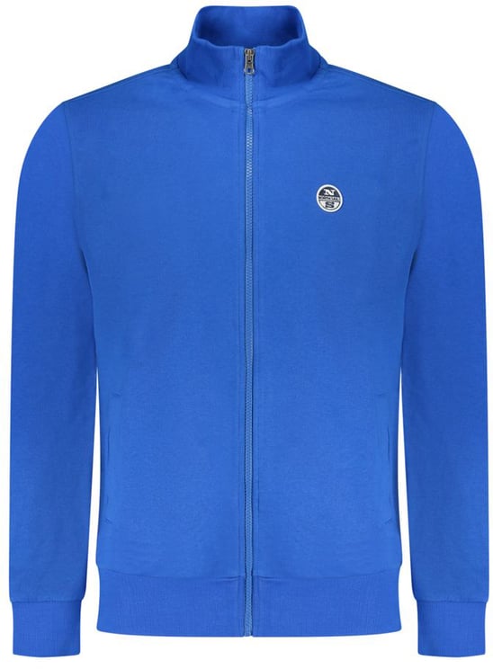 North Sails North Sails Blue Cotton Men Sweatshirt