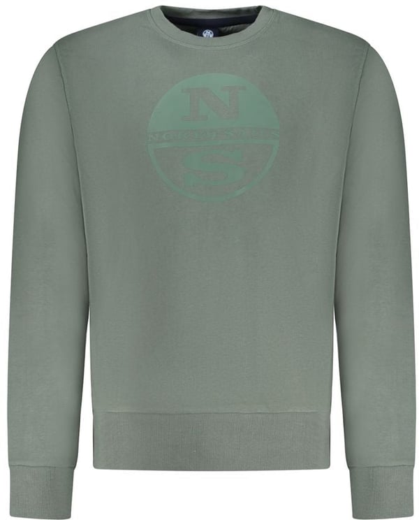 North Sails North Sails Verde Cotton Men Sweatshirt